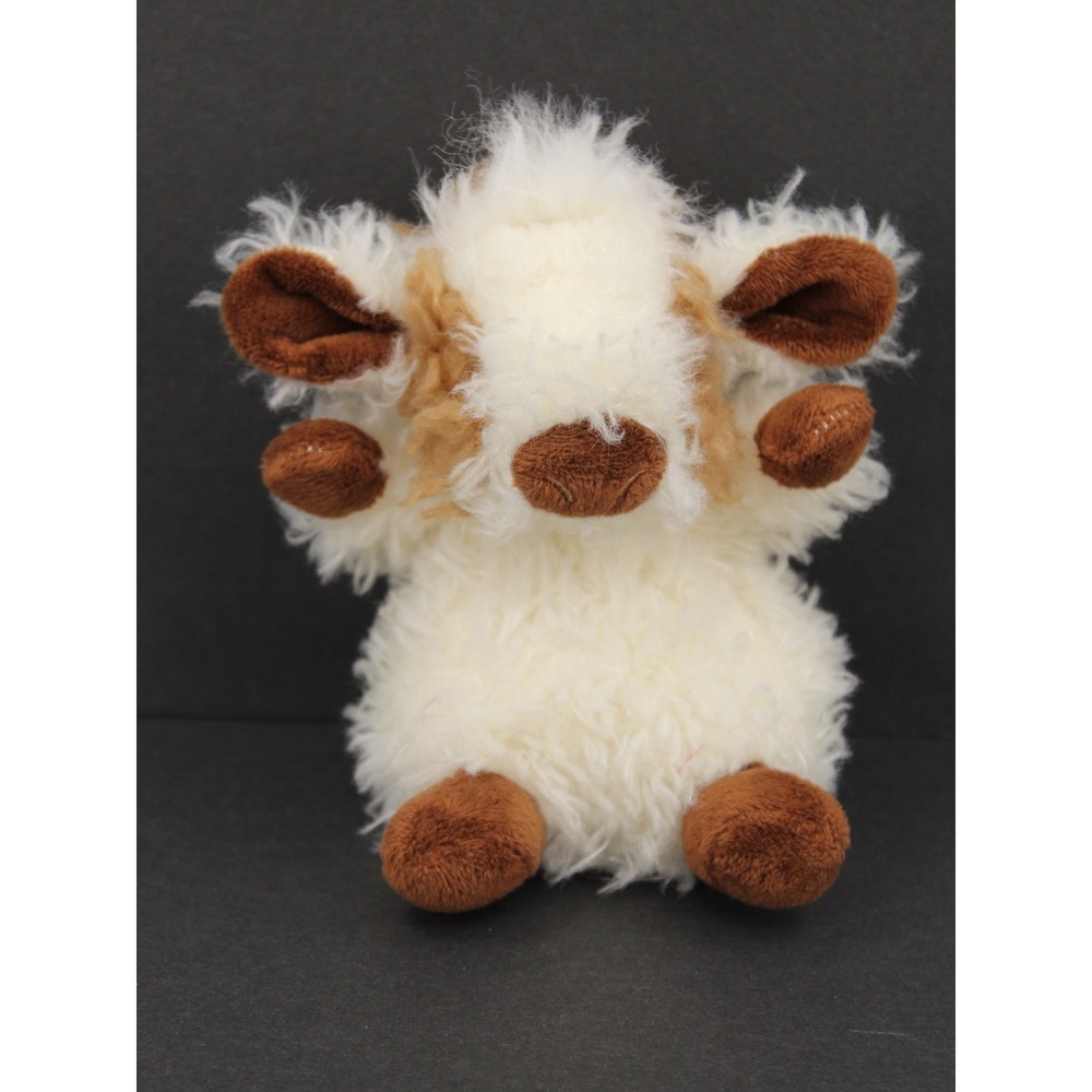 Shaggy Highland Cow Plush Stuffed Animal Farmhouse Toy 5.5 Inch